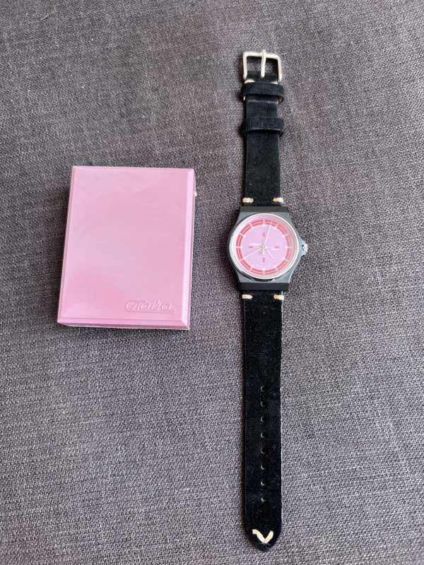 Montre Slava Quartz - Rose Rouge