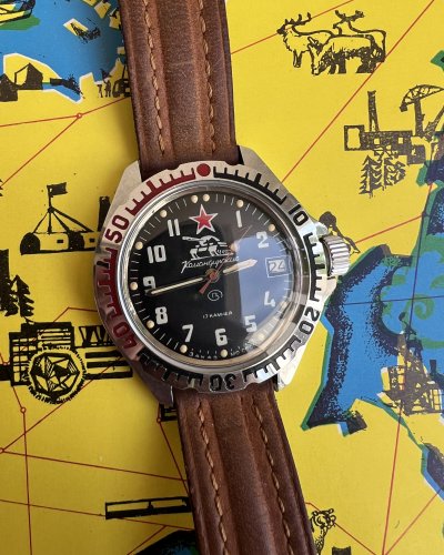 Montre Vostok Amphibia – Tank – Komandirskie