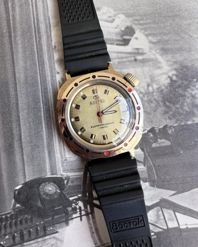 Montre Vostok Plongée - Bracelet Vostok