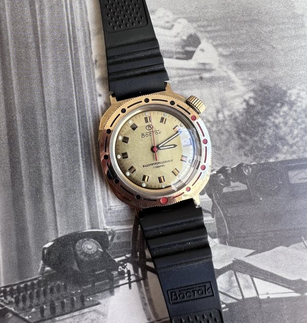 Montre Vostok Plongée - Bracelet Vostok