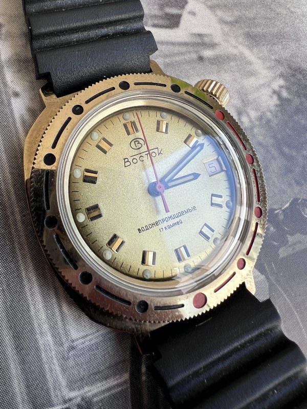 Montre Vostok Plongée - Bracelet Vostok – Image 2