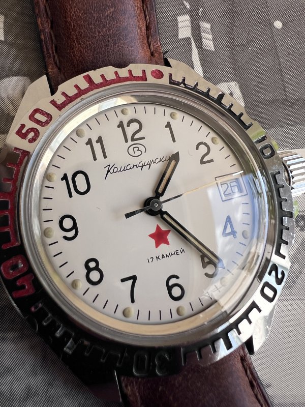 Montre Vostok Komandirskie - Etoile Rouge – Image 2