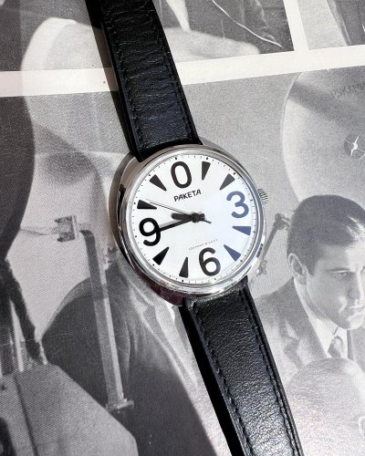 Montre Raketa Big Zero – Blanche – 569
