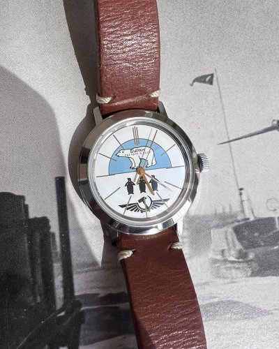 Montre Buran – Vostok – Ours Pingouin – Polaire