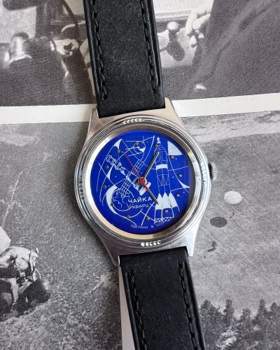 Montre Chaika - Conquête Spatiale - Quartz