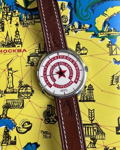Montre Glasnost Perestroïka - Raketa