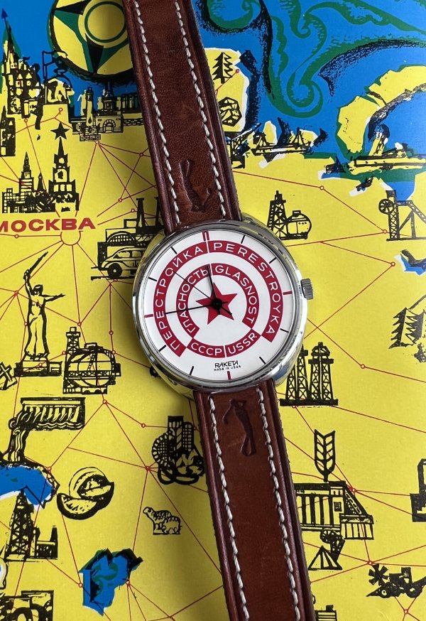 Montre Glasnost Perestroïka - Raketa
