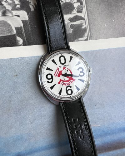 Montre Raketa Big Zero – Glasnost - Bracelet CCCP