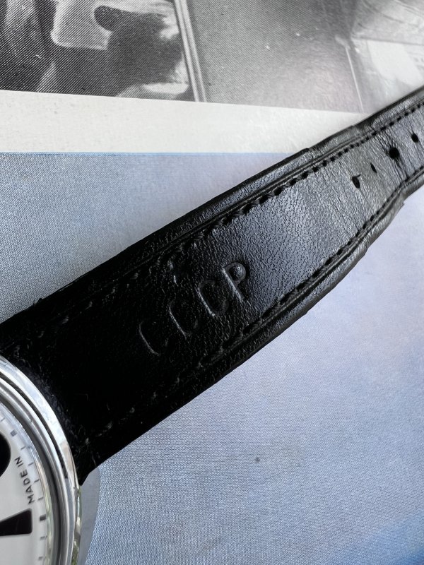 Montre Raketa Big Zero – Glasnost - Bracelet CCCP – Image 5