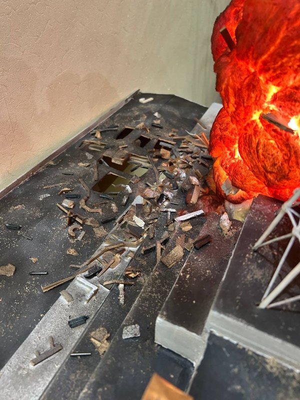 Maquette Diorama - Explosion Réacteur Tchernobyl - Veilleuse – Image 5