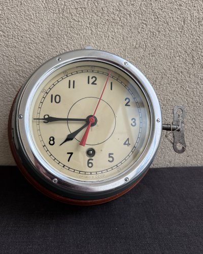Horloge Marine URSS – 1971– Aluminium