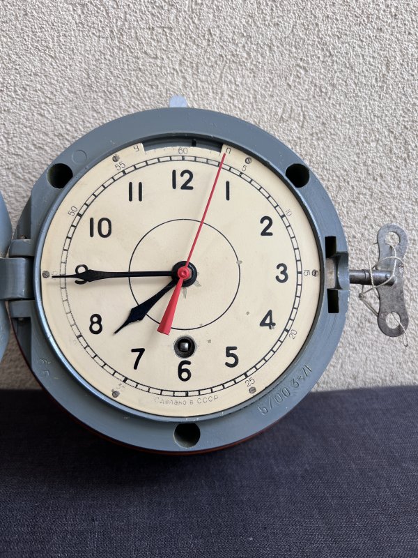 Horloge Marine URSS – 1971– Aluminium – Image 2