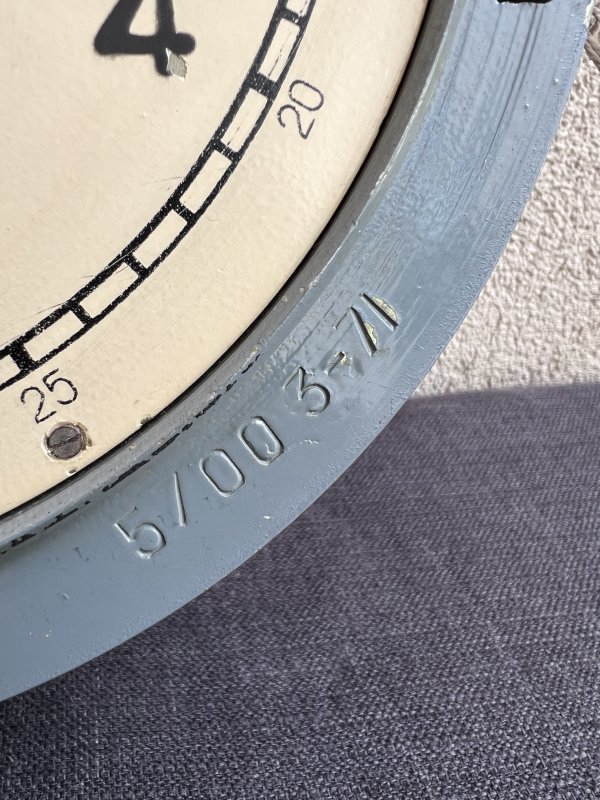 Horloge Marine URSS – 1971– Aluminium – Image 4