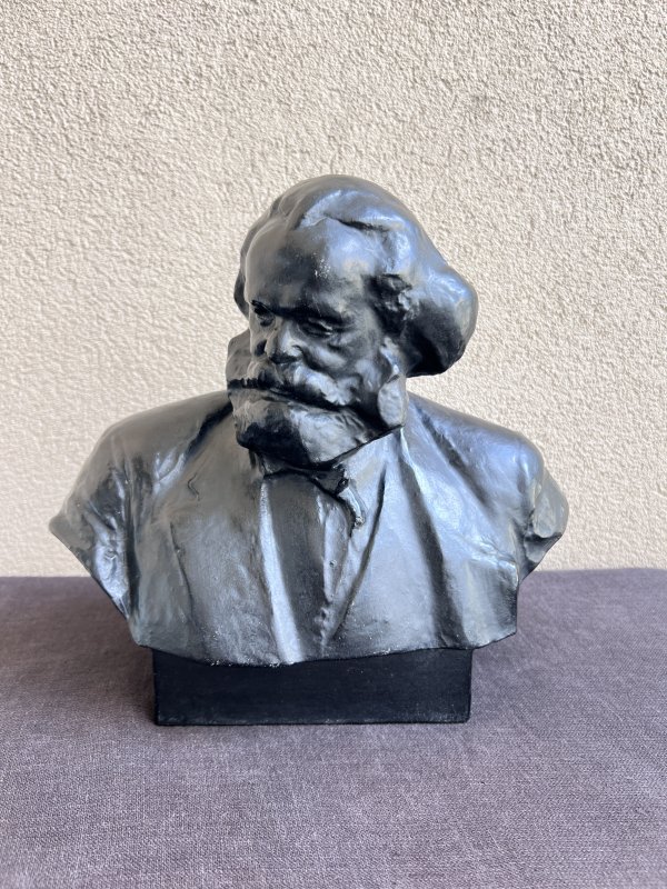 Sculpture Karl Marx - Communisme - 1961 - Karbel