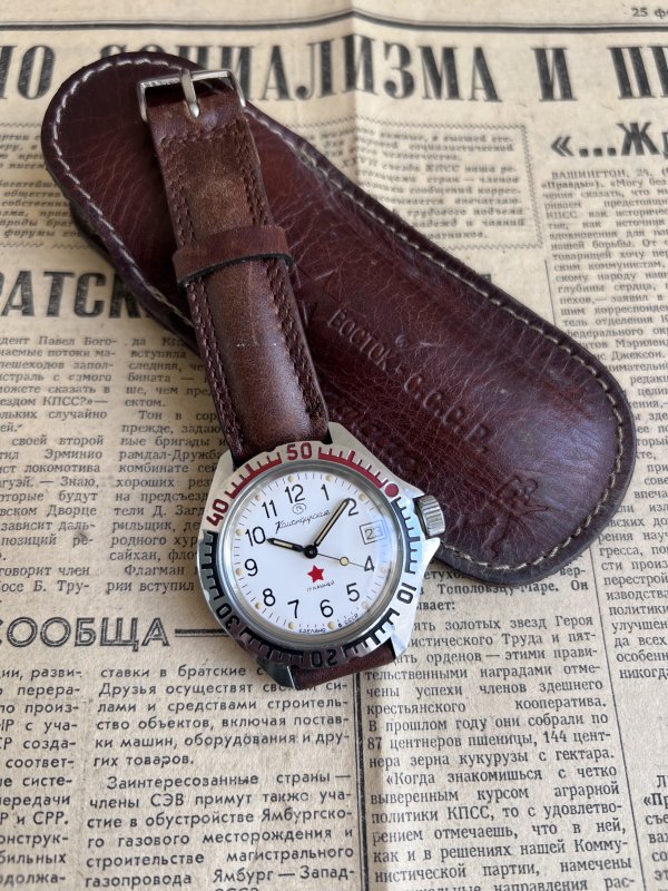 Montre Vostok Komandirskie – Etoile Rouge – Image 2