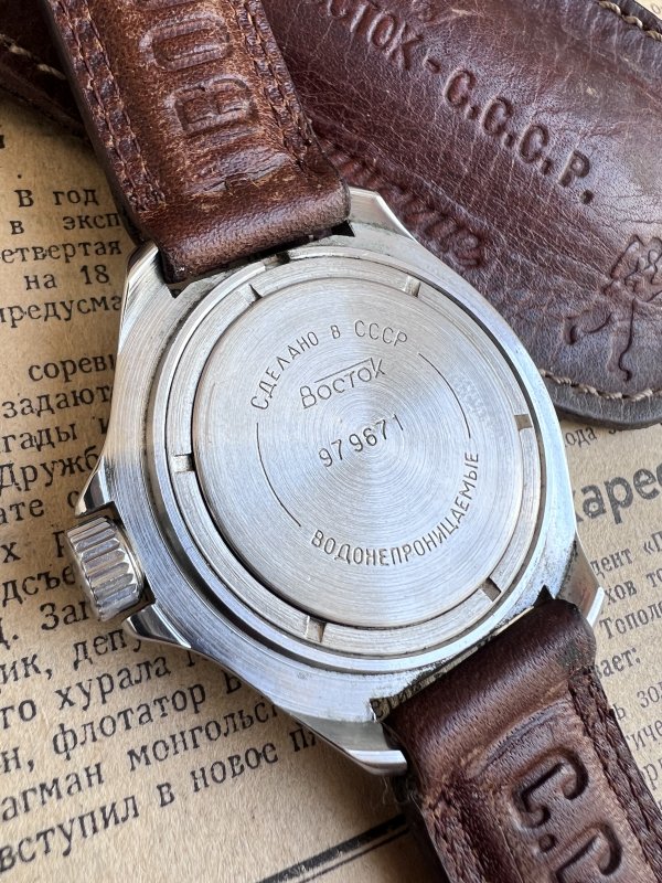 Montre Vostok Komandirskie – Etoile Rouge – Image 5