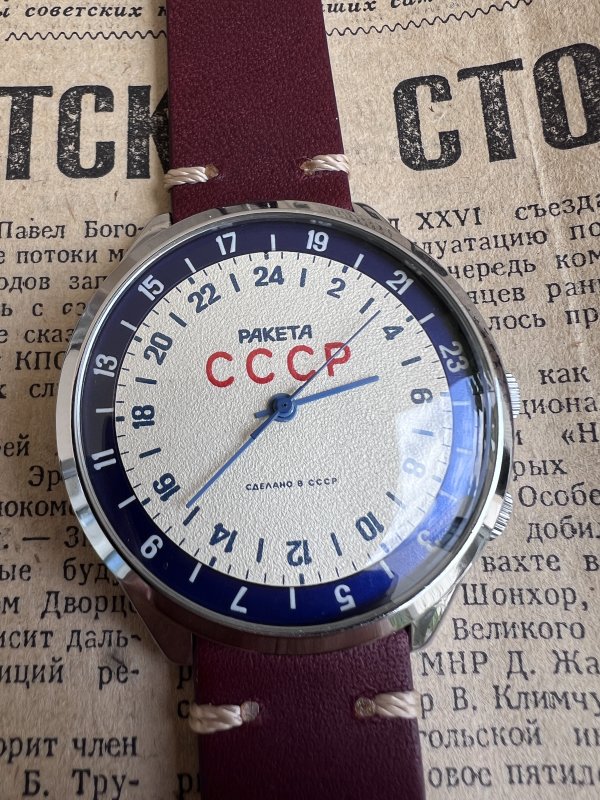Montre Raketa – Mouvement 24 Heures – Cercle Arctique – CCCP – Image 2