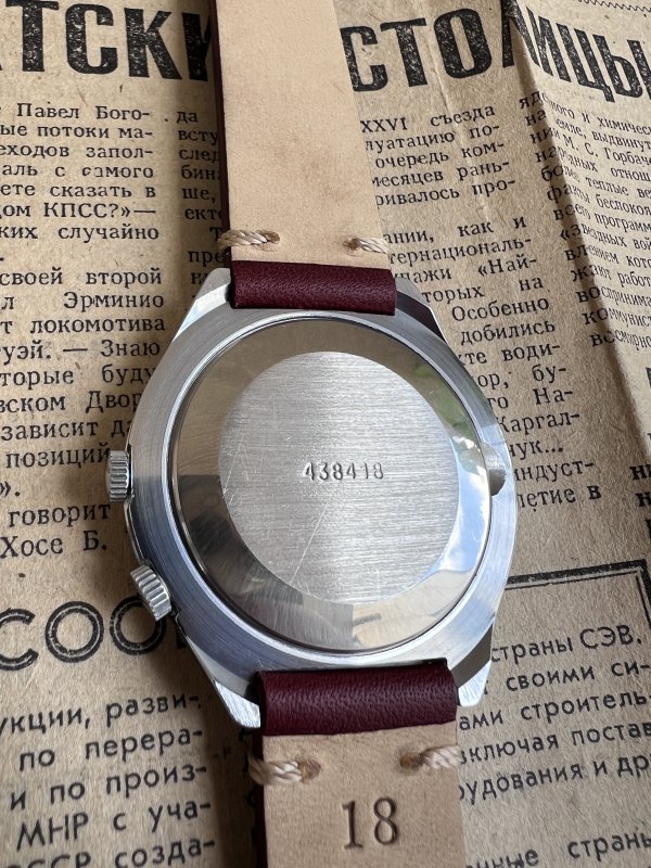 Montre Raketa – Mouvement 24 Heures – Cercle Arctique – CCCP – Image 5