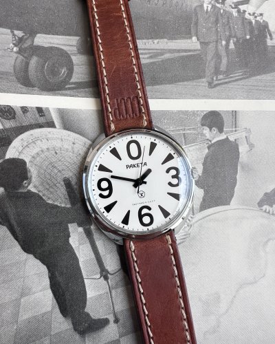 Montre Raketa Big Zero – Blanche – 177841