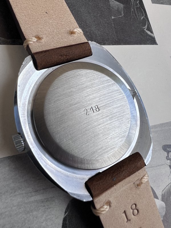 Montre Raketa Big Zero – Blanche – 218 – Image 5
