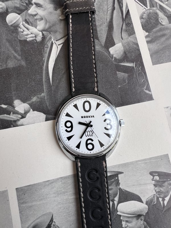 Montre Raketa Big Zero – Blanche – 162029