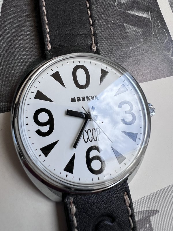 Montre Raketa Big Zero – Blanche – 162029 – Image 2