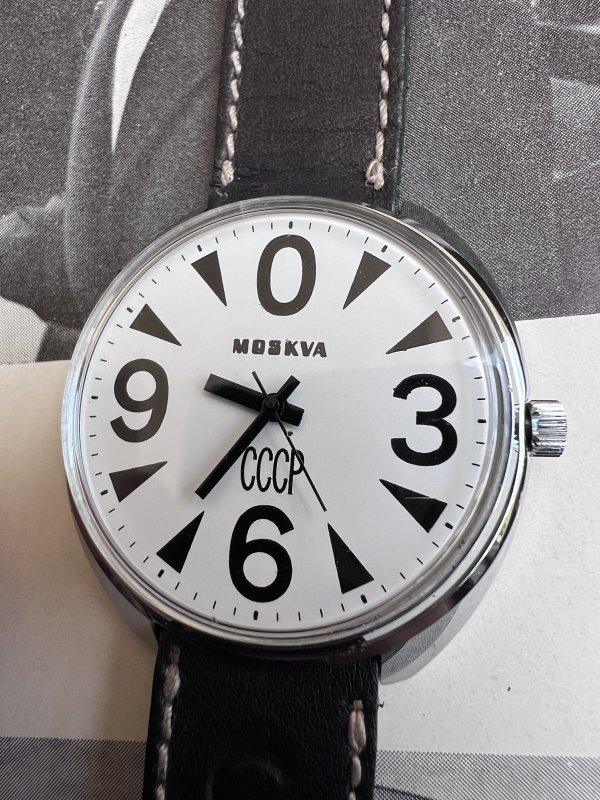 Montre Raketa Big Zero – Blanche – 162029 – Image 3