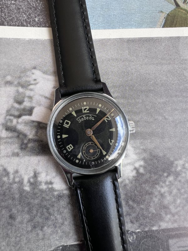 Montre Pobeda - Certificat d'entretien