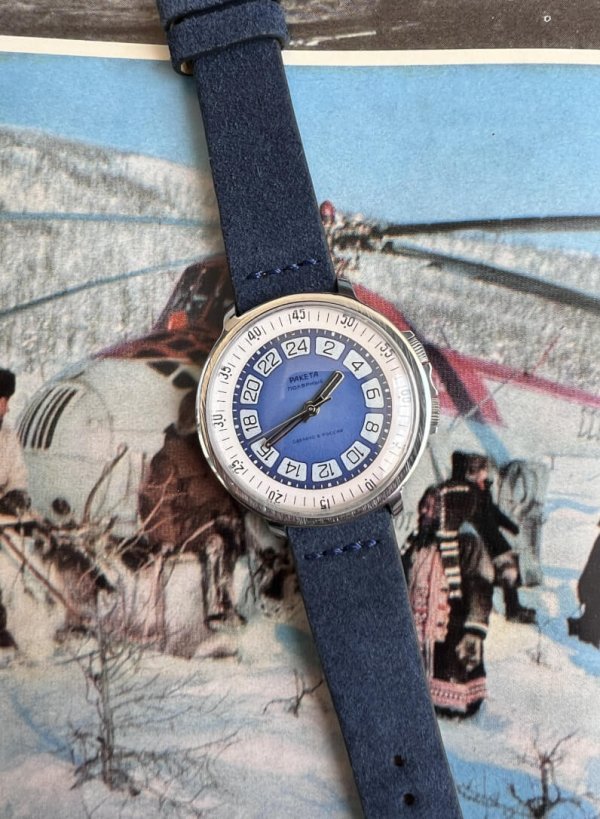 Rare Raketa 24 Heures – Polaire – 2623N