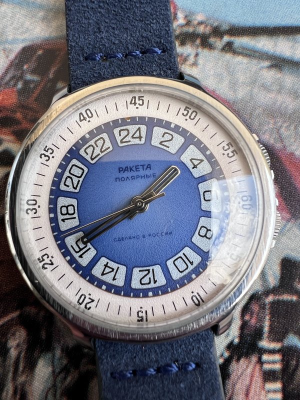Rare Raketa 24 Heures – Polaire – 2623N – Image 2