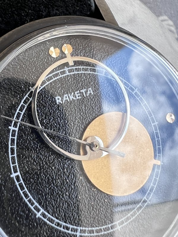 Montre Raketa Copernicus – Noire – 869 – Certificat Entretien – Image 3