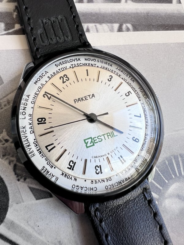 Montre Raketa – Mouvement 24 Heures – Zestril – Neuve – Image 2