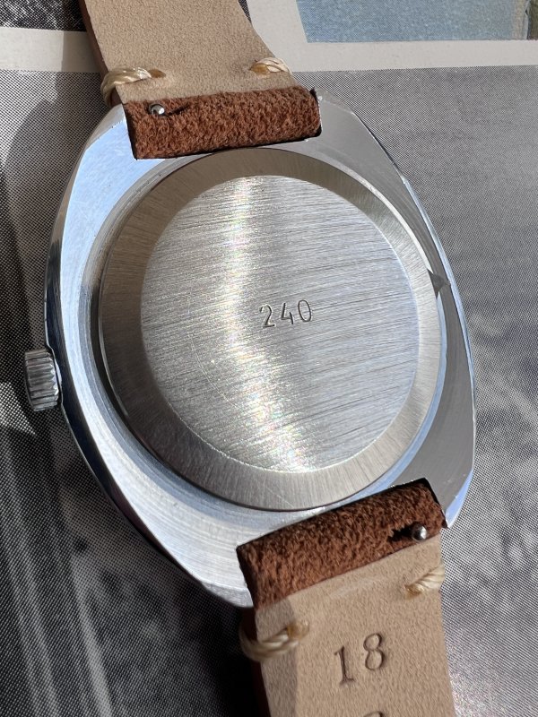 Montre Raketa Big Zero – Blanche – 240 – Image 4