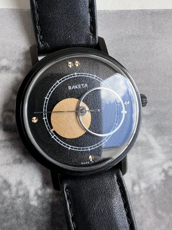 Montre Raketa Copernicus – Noire – 321 - Certificat Entretien – Image 2