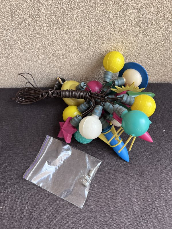 Guirlandes Sapin Noel URSS – Conquête Spatiale - Plastique