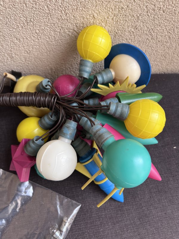 Guirlandes Sapin Noel URSS – Conquête Spatiale - Plastique – Image 2