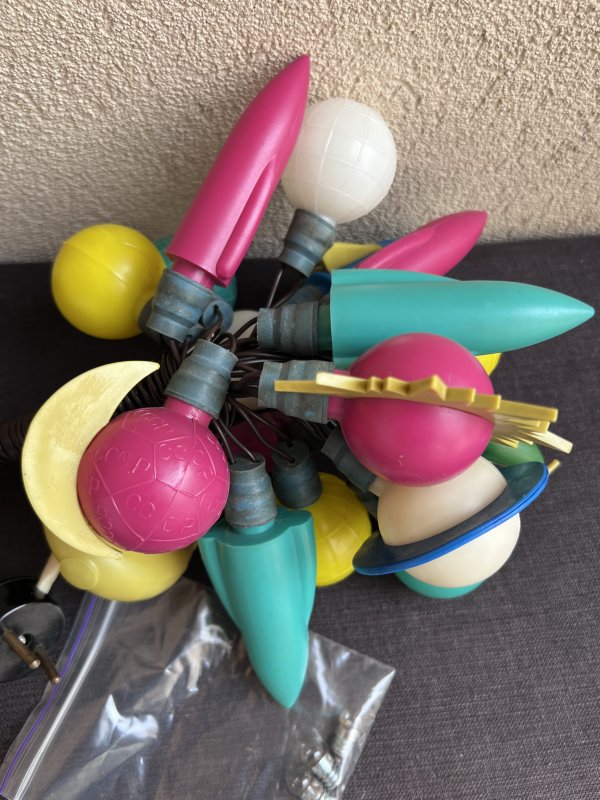 Guirlandes Sapin Noel URSS – Conquête Spatiale - Plastique – Image 3
