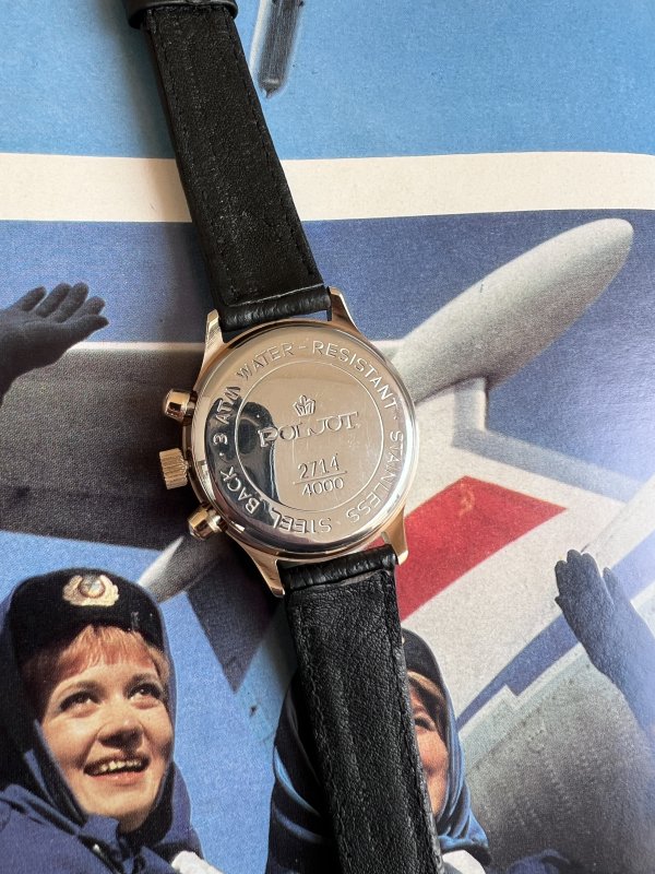 Chronographe Poljot – JO Barcelone – 1922 – NOS – Image 4