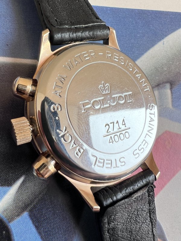 Chronographe Poljot – JO Barcelone – 1922 – NOS – Image 5