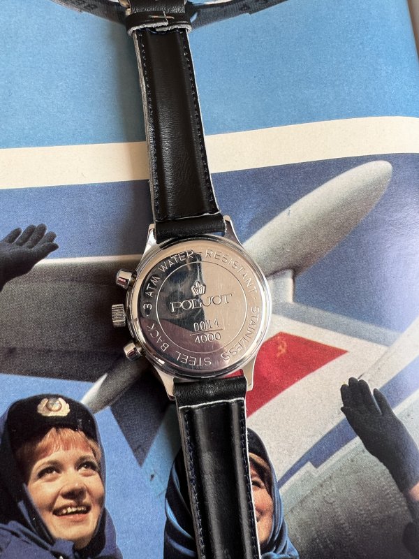 Chronographe Poljot - UEFA 1992  - Suède - NOS – Image 5