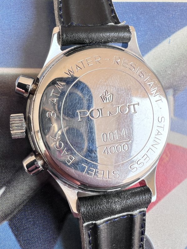 Chronographe Poljot - UEFA 1992  - Suède - NOS – Image 6