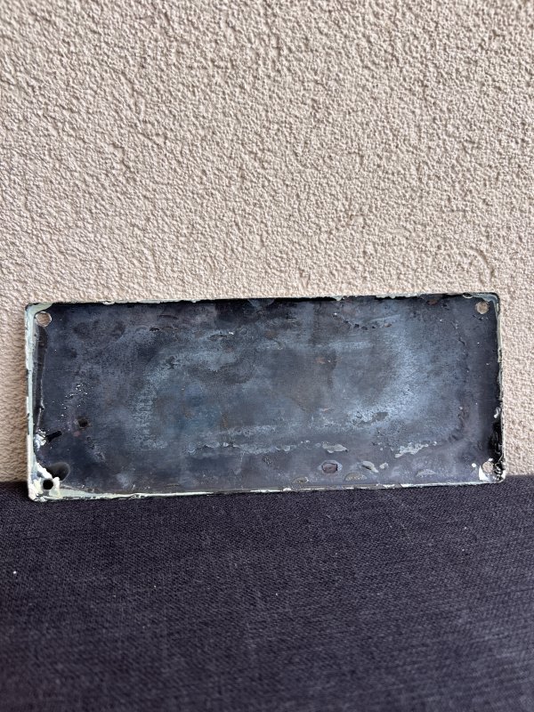 Plaque Emaillée - Strictement Interdit de Fumer – Image 2