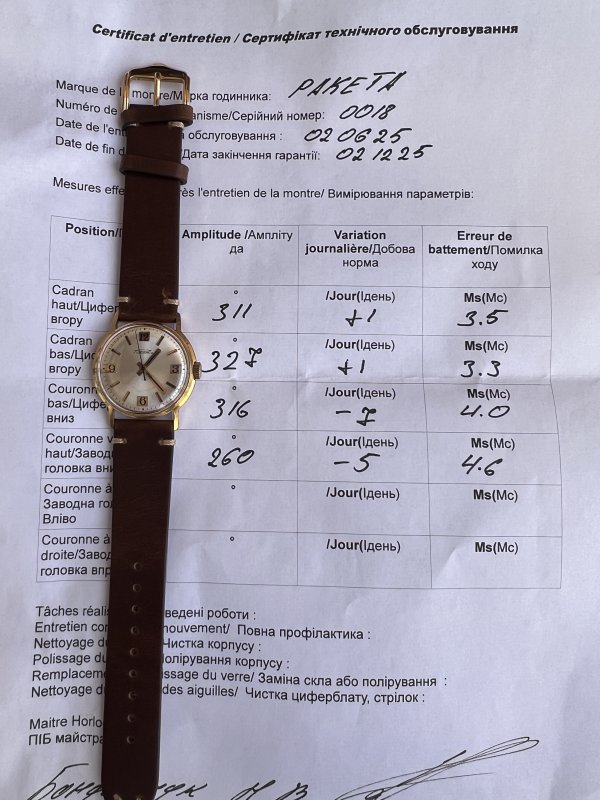 Raketa 2609 – Chiffres Carrés – Image 5