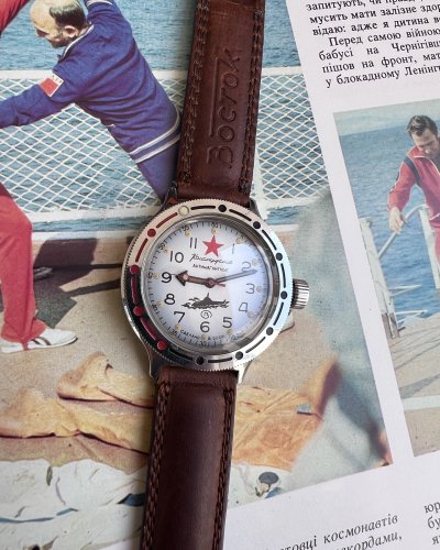 Montre Vostok Amphibia – Sous-Marin – Komandirskie – NOS