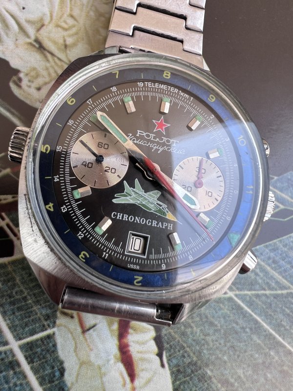 Montre Chronographe - Poljot - Komandirskie - Mig 31 – Image 2