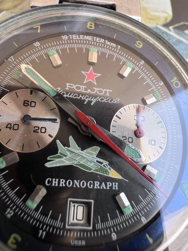Montre Chronographe - Poljot - Komandirskie - Mig 31 – Image 3