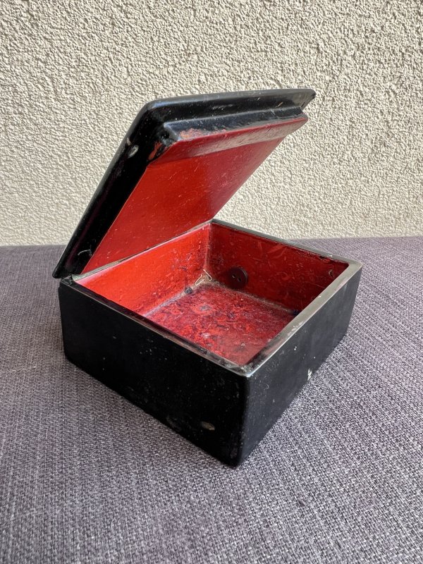 Boite Papier Mâché Laquée – Scène de Chasse – Fedoskino – Image 5