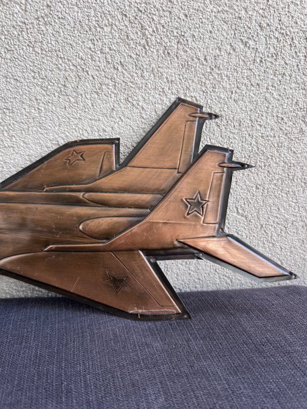 Plaque Cuivre Pressé - Mig 29 – Image 3