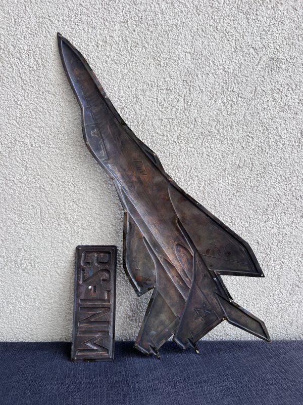 Plaque Cuivre Pressé - Mig 29 – Image 5