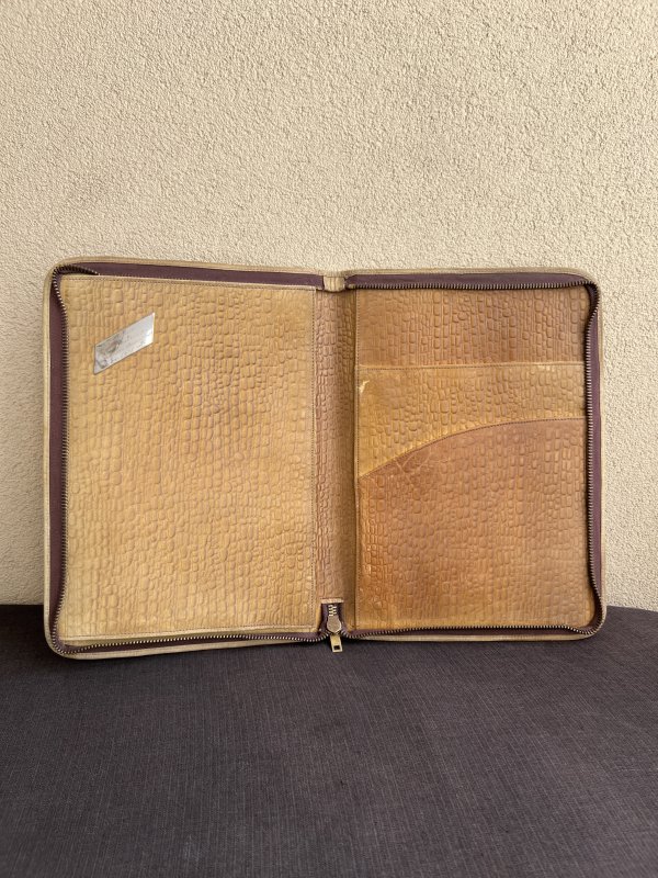 Porte Document Cuir Naturel – 30 Ans Victoire - 1975 – Image 5